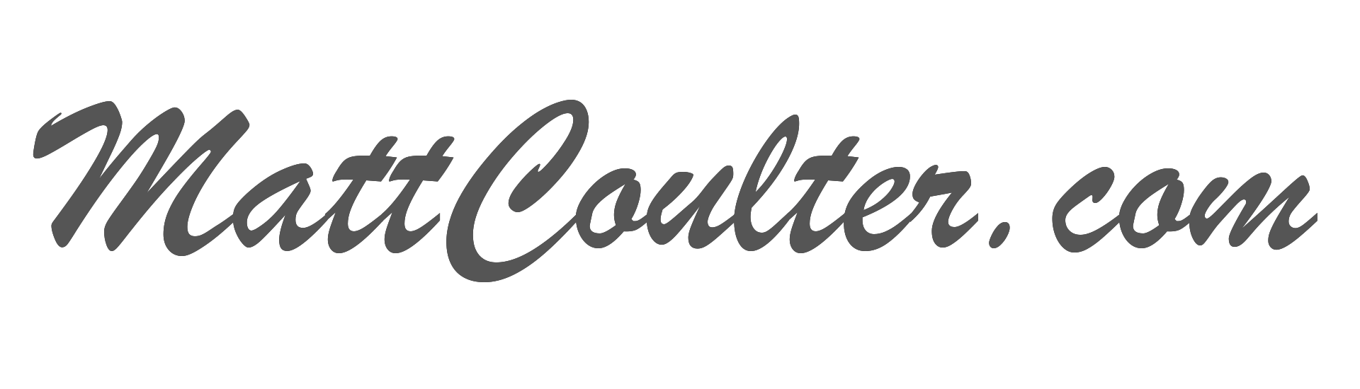 Matt Coulter, NI Developer